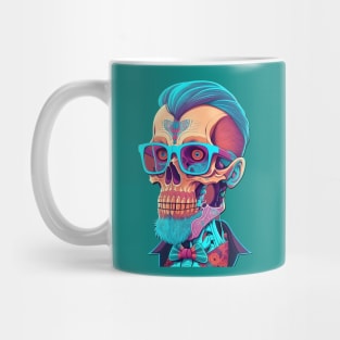 The Nerd Skull Head 1 Mug